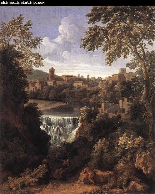 DUGHET, Gaspard The Falls of Tivoli dfg