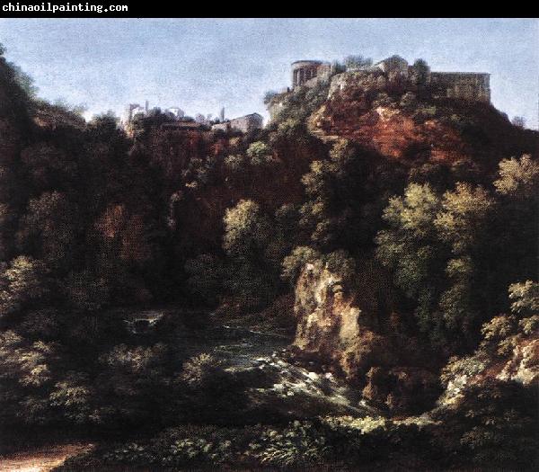 DUGHET, Gaspard View of Tivoli df11g