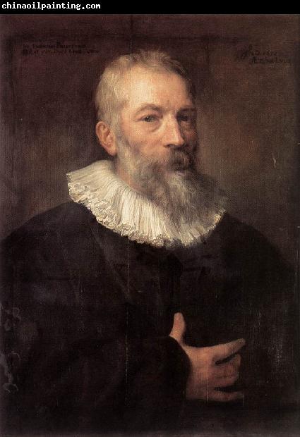 DYCK, Sir Anthony Van Portrait of the Artist Marten Pepijn dfg