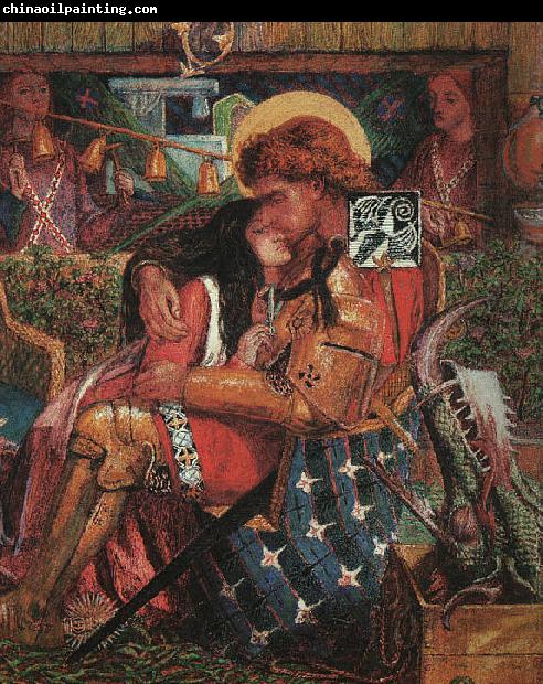 Dante Gabriel Rossetti The Wedding of Saint George and Princess Sabra