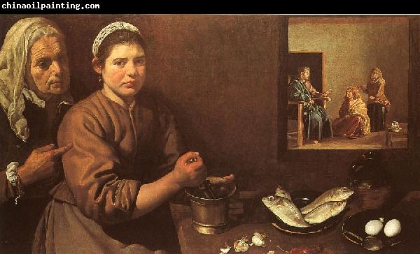 Diego Velazquez Christ in the House of Martha and Mary