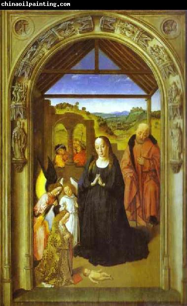 Dieric Bouts The Adoration of Angels