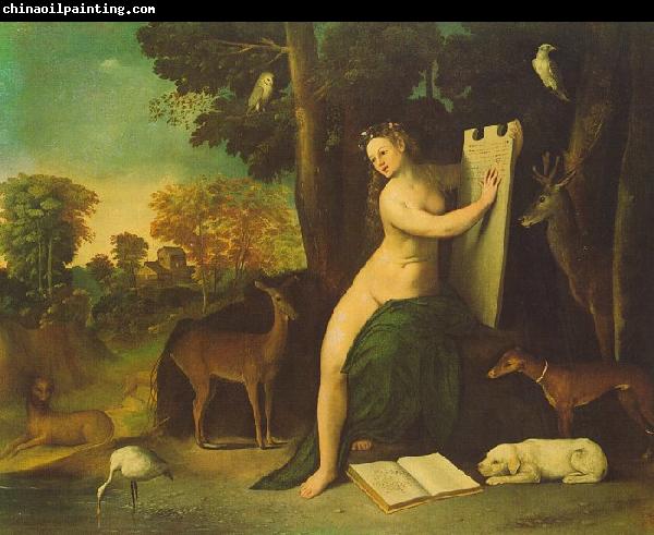 Dosso Dossi Circe and her Lovers in a Landscape