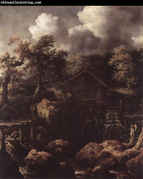 EVERDINGEN, Allaert van Forest Scene with Water-Mill  df