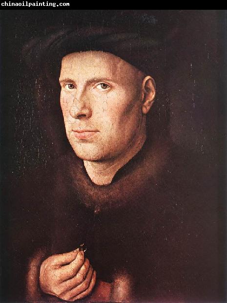 EYCK, Jan van Portrait of Jan de Leeuw swh