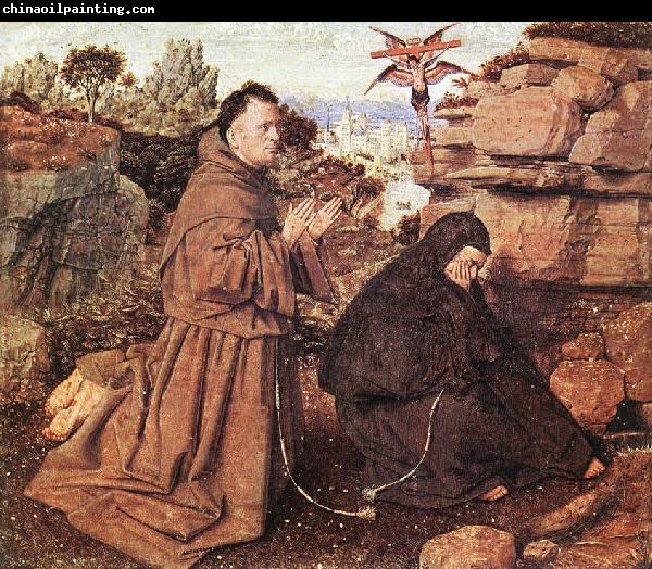 EYCK, Jan van Stigmatization of St Francis df