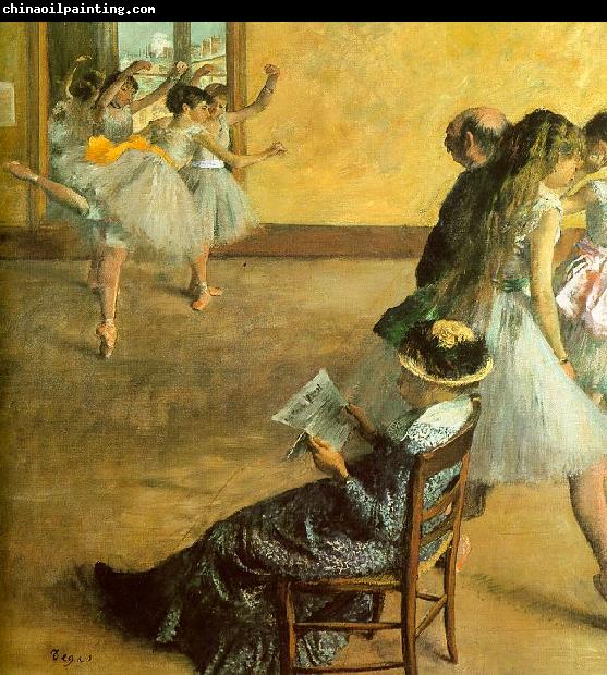 Edgar Degas Ballet Class