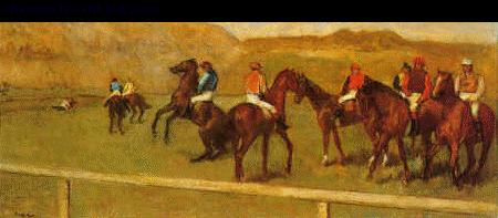 Edgar Degas Chevaux de Courses