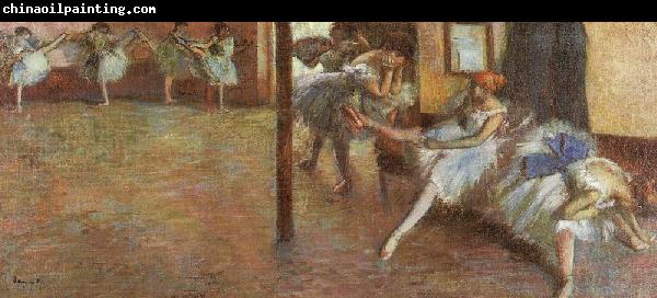 Edgar Degas Ballet Rehearsal