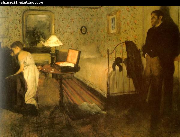 Edgar Degas The Rape