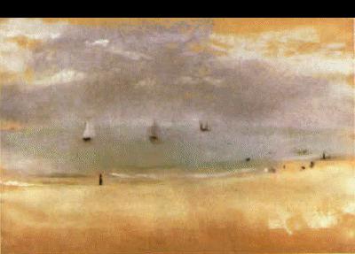 Edgar Degas Beach Landscape_2