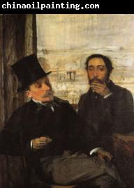 Edgar Degas Degas and Evariste de Valernes(1816-1896)