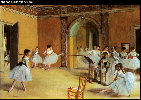 Edgar Degas Dance Foyer at the Opera