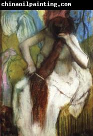 Edgar Degas Woman Combing Her Hair