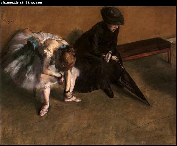 Edgar Degas Waiting