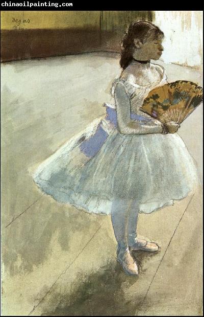 Edgar Degas Dancer with a Fan