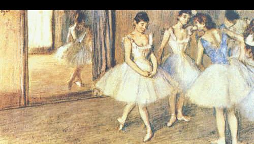 Edgar Degas Dance Greenroom