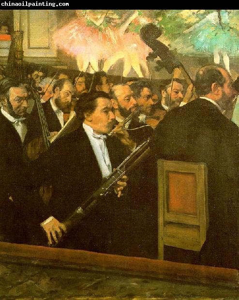 Edgar Degas The Orchestra of the Opera