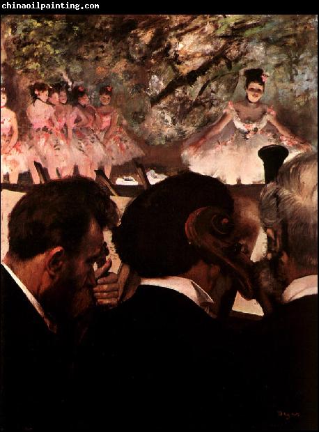 Edgar Degas At the Ballet