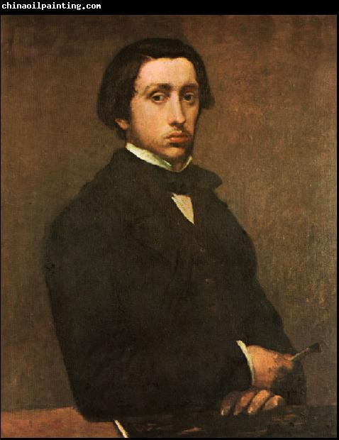 Edgar Degas Portrait of the Artist