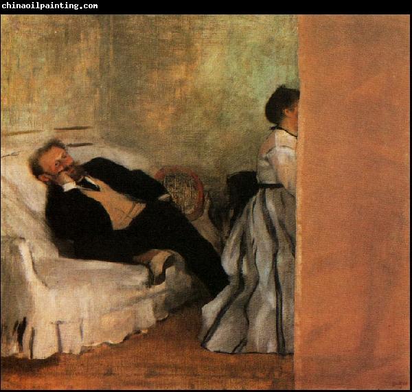 Edgar Degas Mr Mrs Edouard Manet