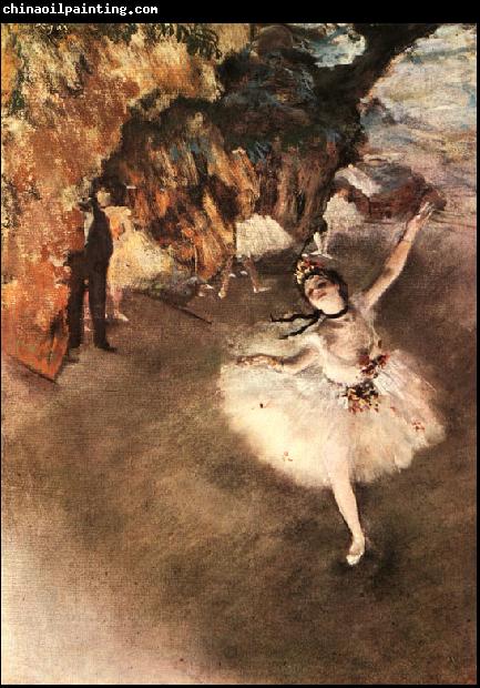 Edgar Degas The Star Dancer on Stage