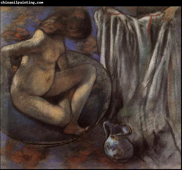 Edgar Degas Woman in the Tub