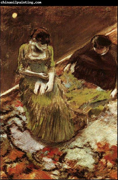 Edgar Degas Avant l'Entree en Scene