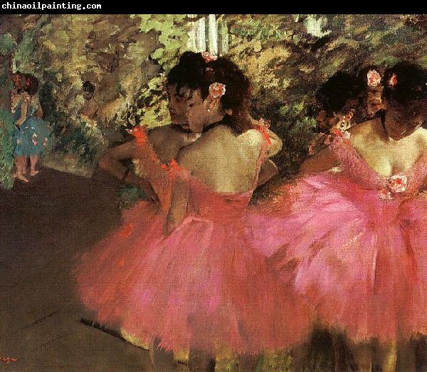 Edgar Degas Dancers in Pink_f