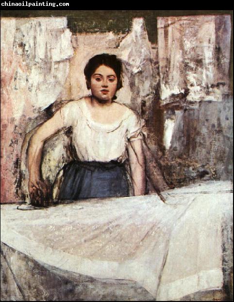 Edgar Degas A Woman Ironing