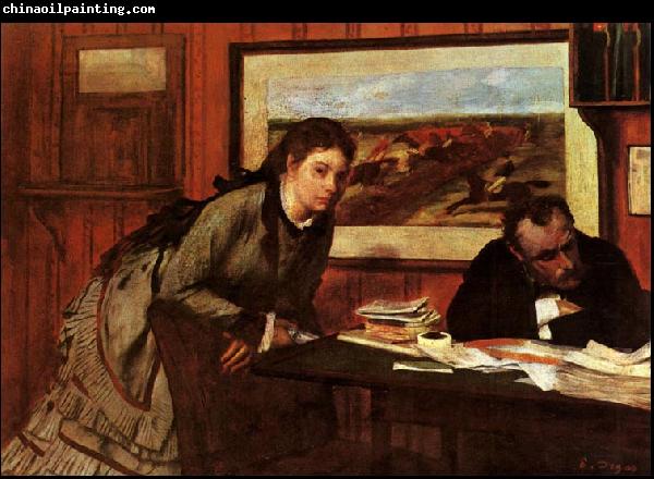 Edgar Degas Sulking