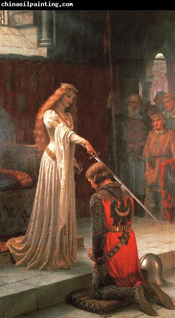 Edmund Blair Leighton The Accolade