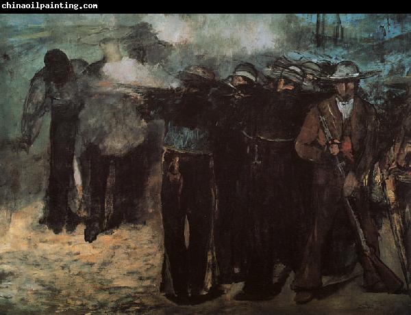 Edouard Manet Study for The Execution of the Emperor Maximillion