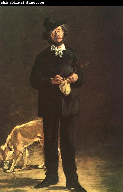 Edouard Manet Portrait of Gilbert Marcellin Desboutin