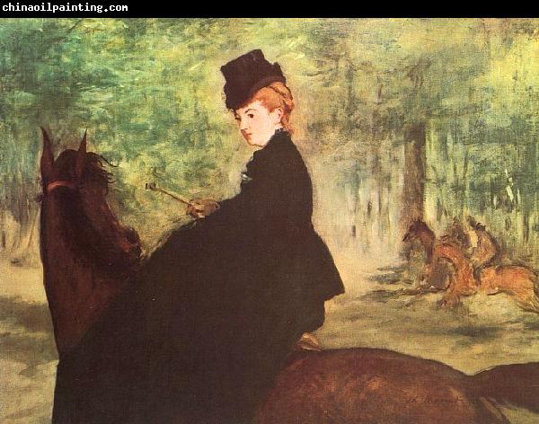 Edouard Manet The Horsewoman