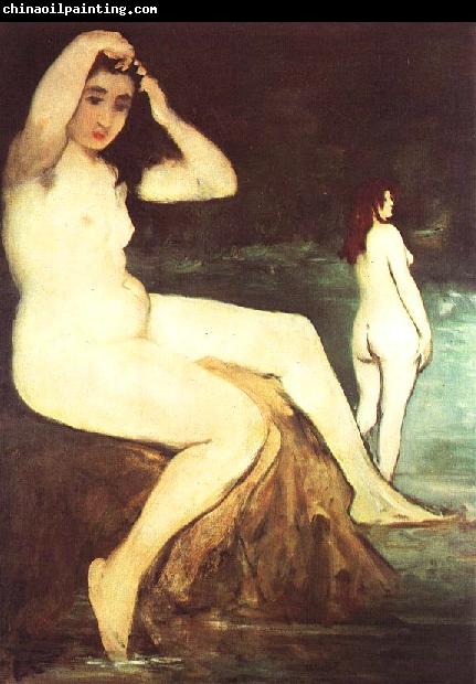 Edouard Manet Bathers on the Seine