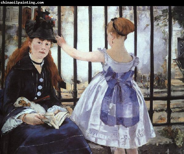 Edouard Manet Gare St.Lazare