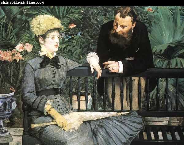 Edouard Manet In the Conservatory