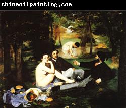 Edouard Manet dejeuner sur l'herbe(the Picnic