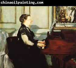 Edouard Manet Mme.Manet at the Piano