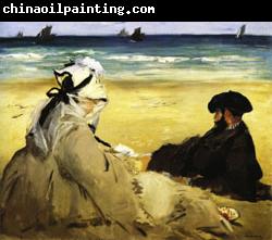 Edouard Manet At the Beach