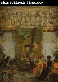 Edouard Vuillard The Library