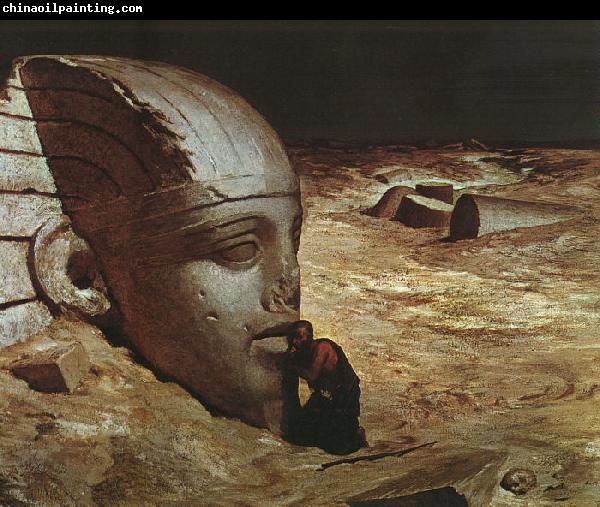 Ehilu Vedder Listening to the Sphinx