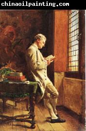 Ernest Meissonier The Reader in White