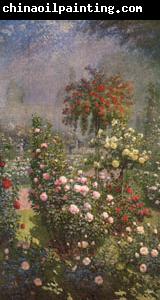 Ernest Quost Roses,Decorative Panel