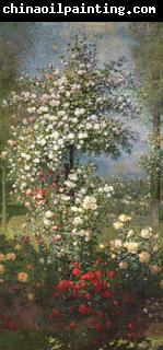 Ernest Quost Roses,Decorative Panel