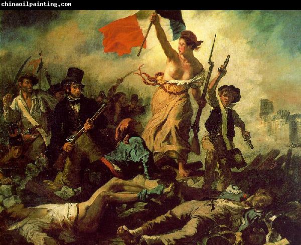 Eugene Delacroix Liberty Leading the People