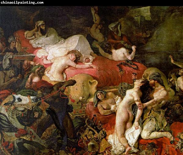 Eugene Delacroix The Death of Sardanapalus