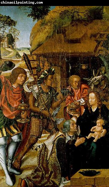 FERNANDES, Vasco Adoration of the Magi dfg