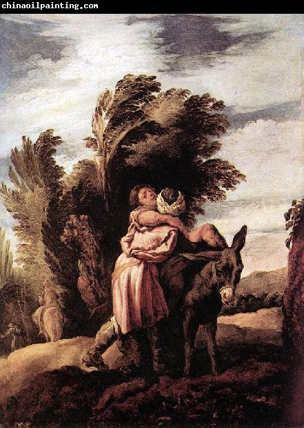 FETI, Domenico Parable of the Good Samaritan dfgj